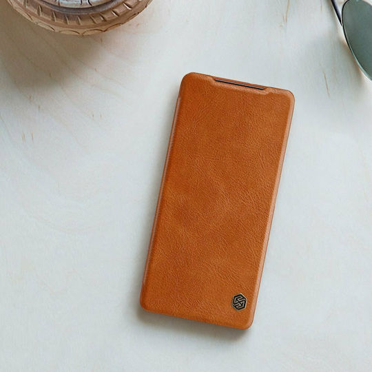 Nillkin Qin Book Synthetic Leather Brown (Galaxy S21 Ultra) 57983101471