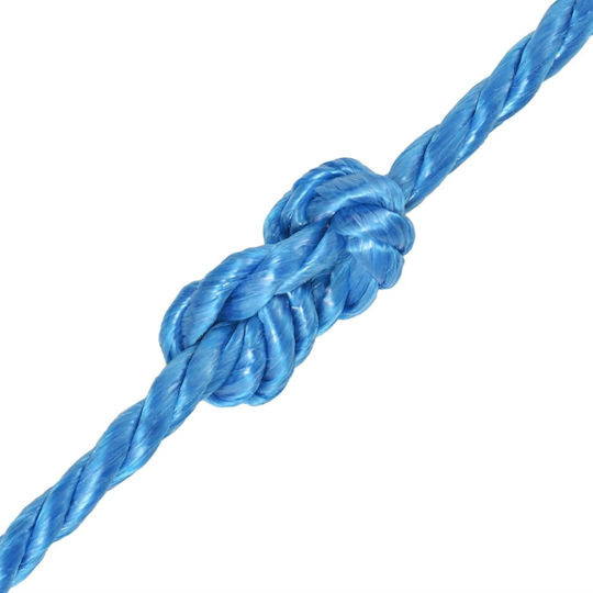 vidaXL Rope Twisted 8mm BlueBlue