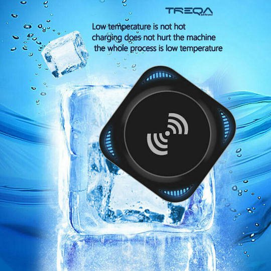 Treqa Kabelloses Ladegerät (Qi Pad) Schwarzs (TR-W8)
