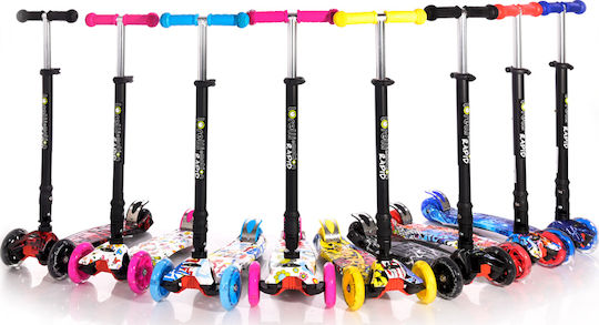 Lorelli Kids Scooter Foldable Rapid 3-Wheel for 5+ years Years Black