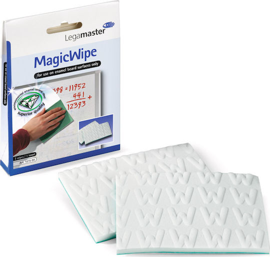 Legamaster Stoff für Whiteboard MagicWipe Whiteboard Reinigungstücher Weiß 121500