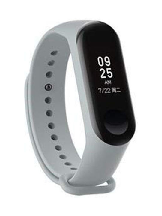Λουράκι Σιλικόνης Γκρι (Mi Band 3/Mi Smart Band 4)