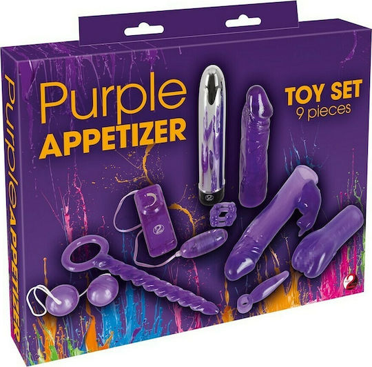 You2Toys Purple Appetizer Set 23cm Purple