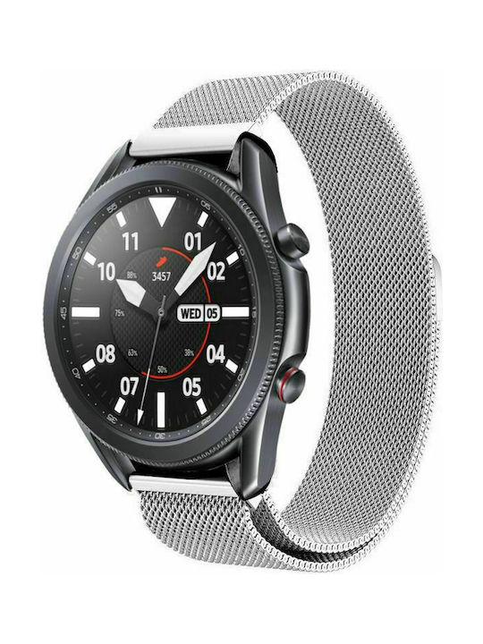 Senso Milanese Λουράκι Μεταλλικό Ασημί (Galaxy Watch (46mm) / Gear S3)