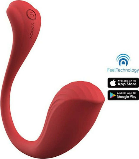 Svakom Phoenix Neo Vibrator Bullet with Remote Control 11.8cm Red