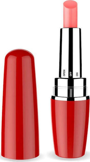 LateToBed Viblips Clitoral Vibrator 9.5cm Red