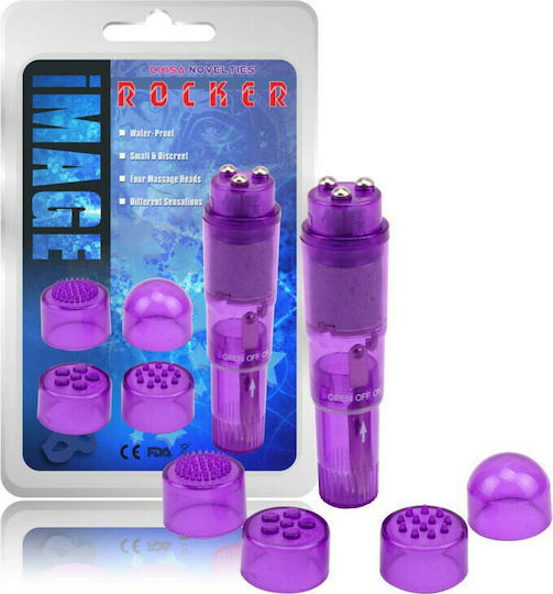 Chisa Novelties Masaj Hi-Basic Mini Vibrator Masaj 10.8cm Violet
