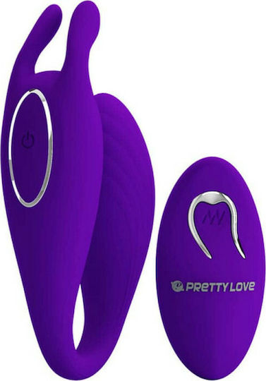 Pretty Love Bill Vibrator for Couples Purple