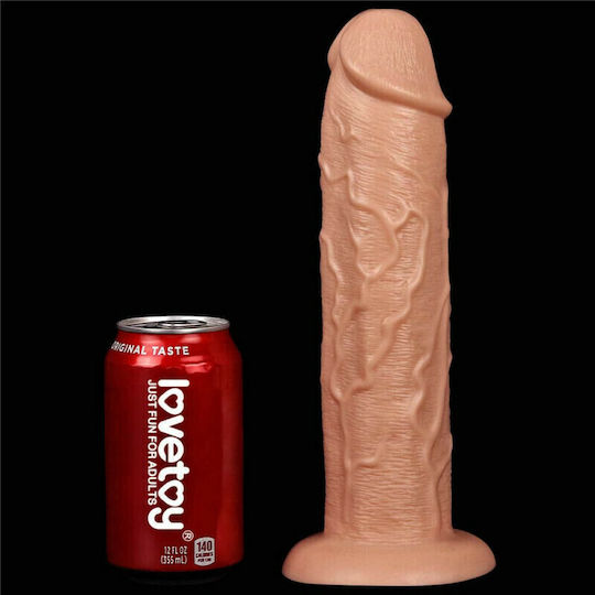 Lovetoy Realistic Long Vibrating Dildo Realistisch Vibrator 28cm Flesh