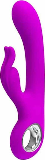 Pretty Love Hot Rabbit Vibrator Rabbit 19cm Purple