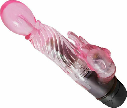 Baile Give You a Kind Of Lover Vibrator 10 Modes Вибратор Заек 28см Розов