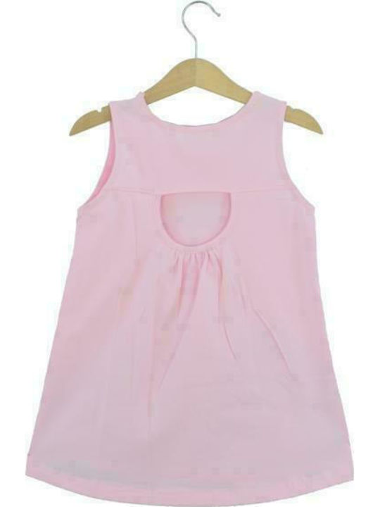 Joyce Kids Dress Sleeveless Pink