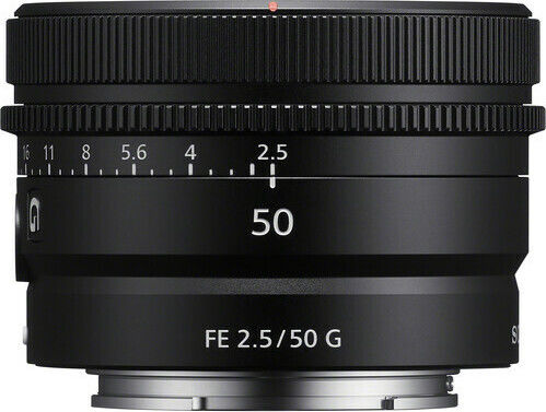 Sony Full Frame Φωτογραφικός Φακός FE 50mm f/2.5 G Σταθερός για Sony E Mount Μαύρος