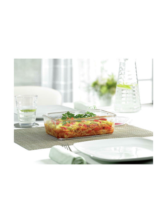 Tefal Clip & Close Cutie pentru Mâncare Sticlă Roșu 500ml 1buc