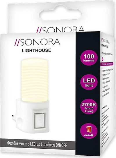 Sonora LED Lumină de noapte 1buc