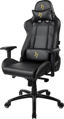 Arozzi Verona Signature PU Artificial Leather Gaming Chair with Adjustable Arms Black