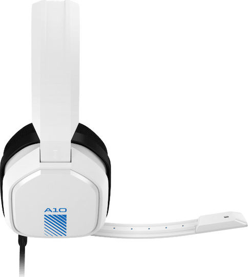 Astro A10 Über Ohr Gaming-Headset mit Verbindung 2x3,5mm / 3,5mm White/Blue