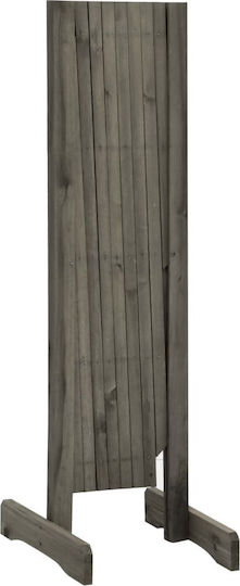 Pliabil Trellis de Grădină din Lemn cu Plasă în Formă de Rom în Culoare Gri 150x150cm 1buc