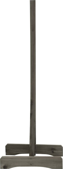 Pliabil Trellis de Grădină din Lemn cu Plasă în Formă de Rom în Culoare Gri 150x150cm 1buc
