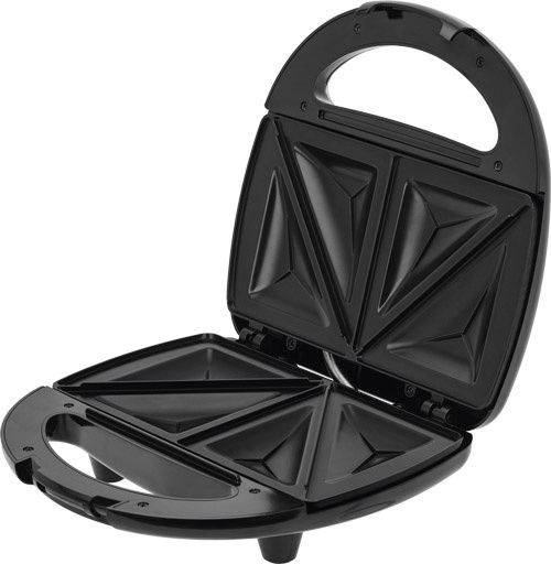 MPM Sandwich Maker pentru for 2 Sandwiches Sandvișuri 750W Inox
