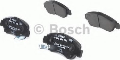 Bosch Front Brake Pad for Honda Civic / Jazz 4pcs