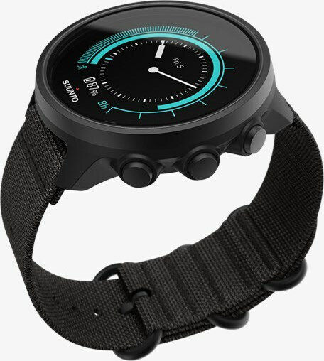 Suunto 9 Baro Titanium 50mm Waterproof Smartwatch with Heart Rate Monitor (Charcoal Black Titanium)