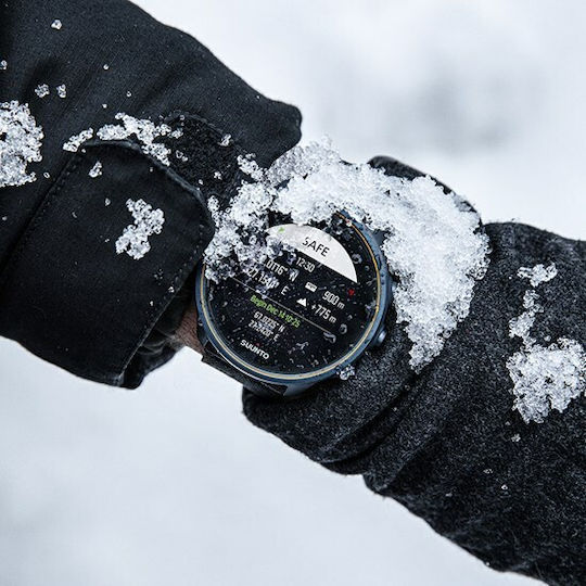 Suunto 9 Baro Titanium 50mm Αδιάβροχο Smartwatch με Παλμογράφο (Granite Blue Titanium)