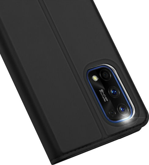 Dux Ducis Skin Pro Книга Изкуствена кожа Черен (Realme 7 Pro)