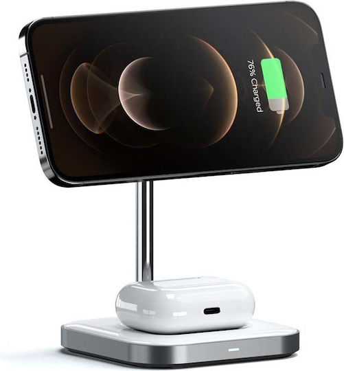 Satechi Kabelloses Ladegerät (Qi Pad) 7.5W Gray (ST-WMCS2M)