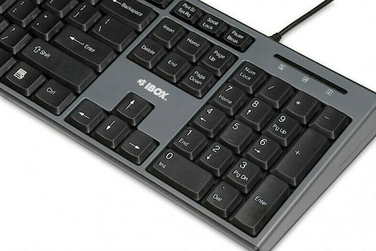 iBox Desktop KIT Pro Σετ Πληκτρολόγιο & Ποντίκι Αγγλικό US