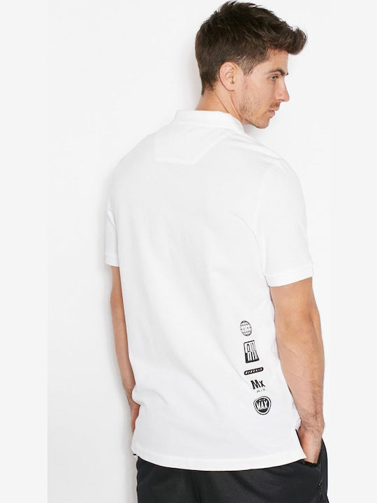 Nike Air Polo Μπλούζα Λευκή