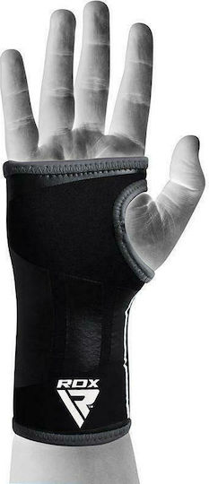 RDX R3 Wrist Support Compression Προστατευτικά Γάντια Γκρι NEP-R3R