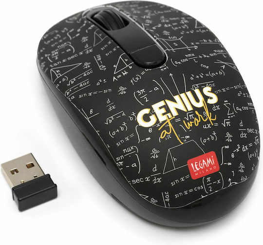 Legami Milano Genius Kabellos Maus Schwarz