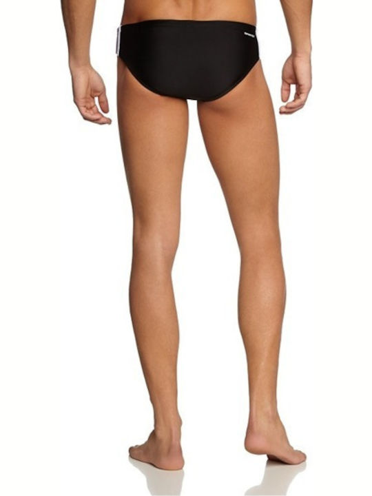adidas Infinitex 3-Stripes Men's Swimwear Slip Black