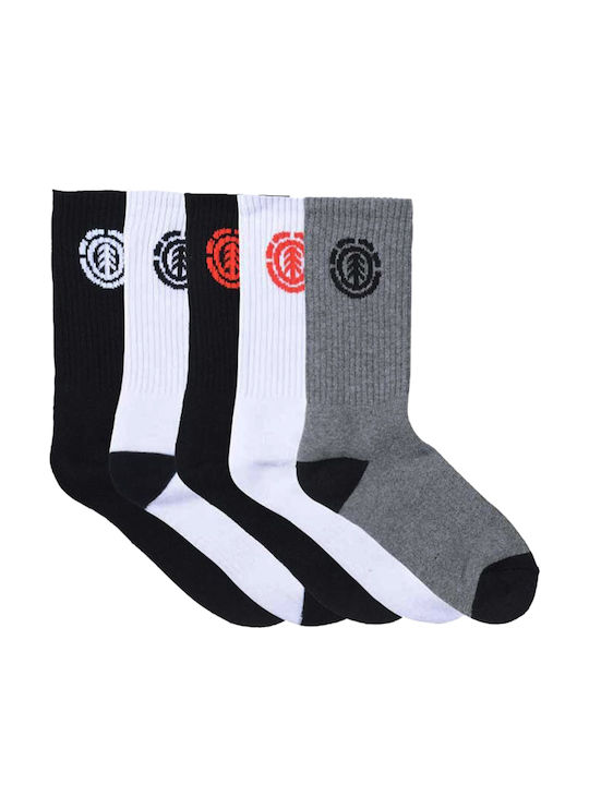 Element Ανδρικές Μονόχρωμες Κάλτσες Πολύχρωμες 5Pack Element Ανδρικές Μονόχρωμες Κάλτσες Πολύχρωμες 5Pack