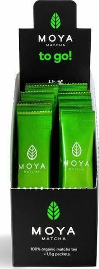 Moya Organic Product Matcha Tea To Go! Daily 24 Bags 1.5gr