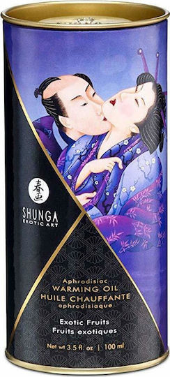 Shunga Aphrodisiac Warming Massage Oil with Scent Exotic Fruits 100ml