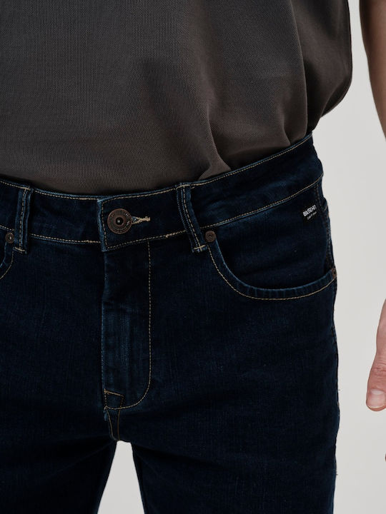 Men's Shorts Jeans Navy Blue