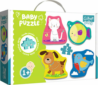 Kinderpuzzle Baby Little Animals für 1+ Jahre 8pcs Trefl