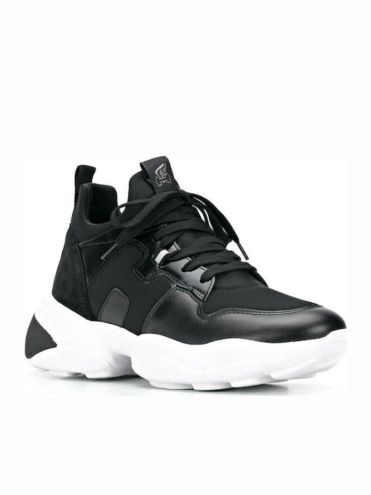Interaction Chunky Sneakers Schwarz
