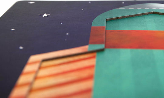 Svoora Building Blocks Composition Shapes and 4 Cards Exploration for 4+ Years 80 Pieces