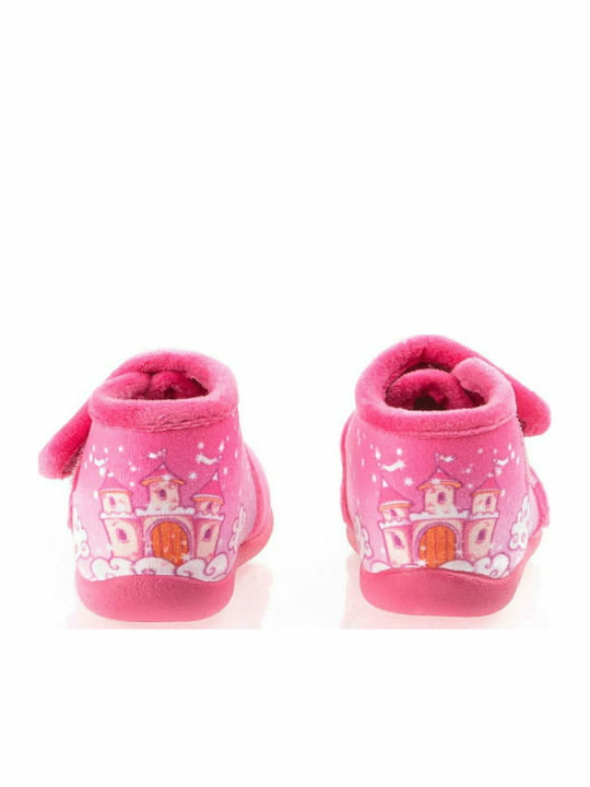 Kids Slippers Boots Fuchsia