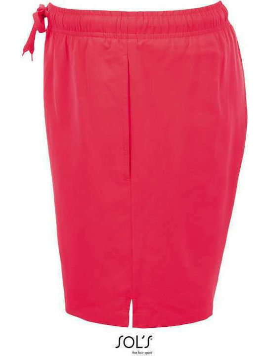 Sandy Men's Swimwear Shorts Neon Coral