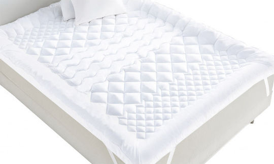 Colibri Home Mattress Topper Mirage King Size Polyester Strapped 180x200cm