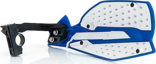 Acerbis Motorcycle Protective Hand Guards X-Ultimate Προστατευτικές Χούφτες Μπλε/Άσπρο in Blue Colour PROS086