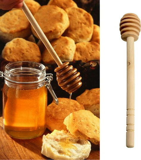 Viosarp Κουτάλι για Μέλι Ξύλινο Μπεζ