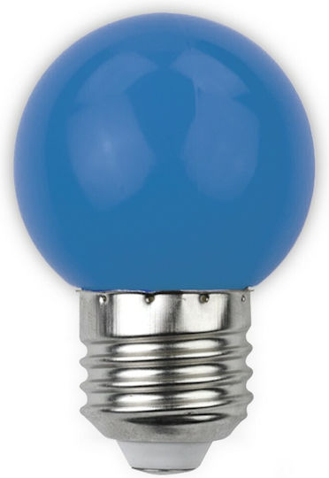 Avide ABDLG45-1W-B LED крушка 1W 70mm за фасунга E27 и форма G45 Червен 30лм