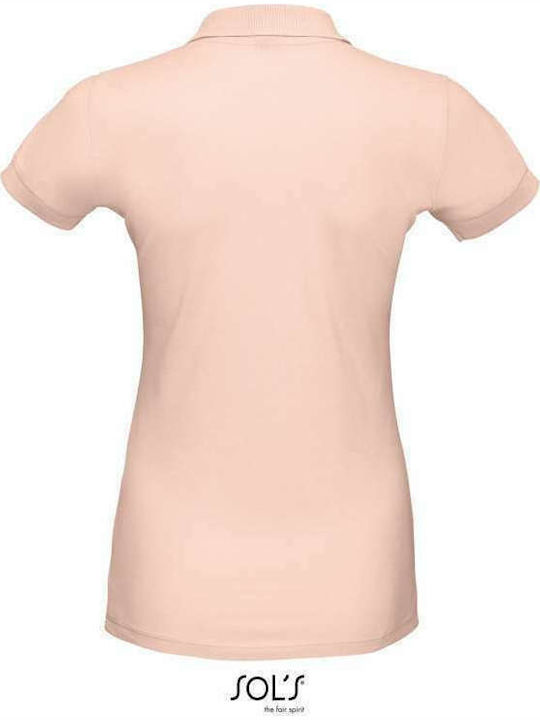 Sol's Perfect Women's Short Sleeve Promotional Blouse Creamy Pink 11347-143