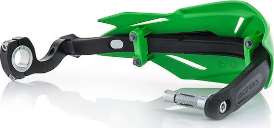 Acerbis X-Factory Schutzhandprotektoren Grün/Schwarz in Grün Farbe