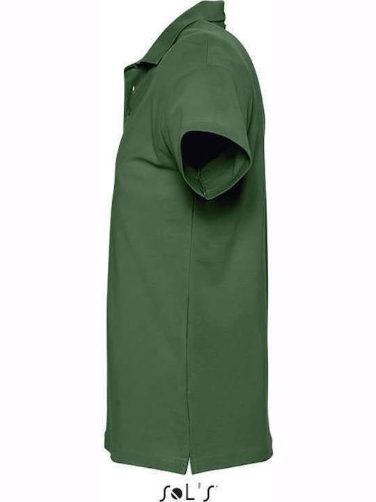Sol's Spring Ii Ανδρικό Διαφημιστικό T-shirt Κοντομάνικο Golf Green